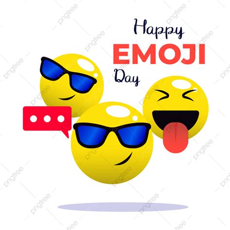 Happy Emoji Clipart Hd Png Happy Emoji Day Concept Emotion Graphic