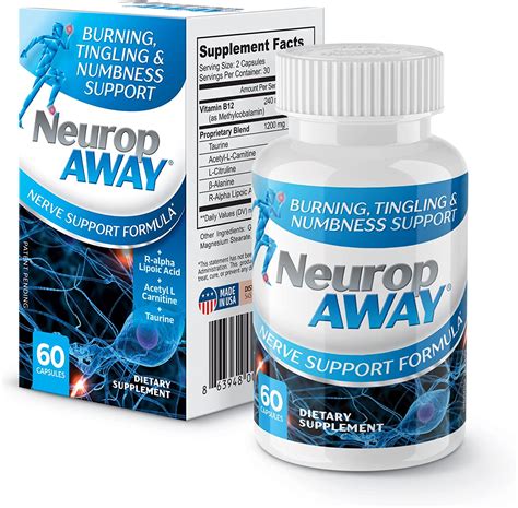 Buy Neuropaway Nerve Support Formula Pain Relief Capsules Nerve