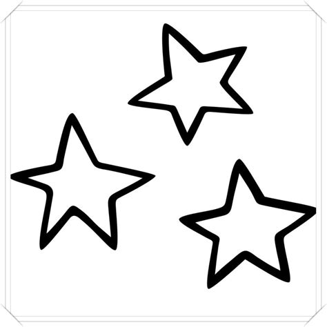 Estrellas Para Dibujar Y Colorear