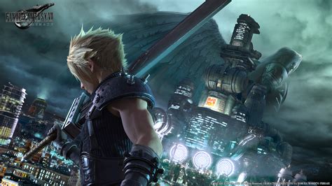 Final Fantasy Vii Remake Key Visual Unveiled Gematsu