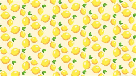 Yellow Lemons Pattern Hd Boho Aesthetic Wallpapers Hd Wallpapers Id