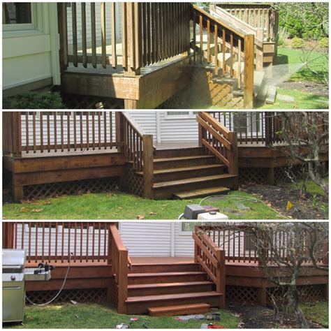 Drp cleaners, restorers and brighteners will revive your wood back to life and a like new condition. drp wood stains are penetrating water base products that are environmentally friendly with all of the great qualities that oil base. Another beautiful job done by Deck Restoration Plus. This ...