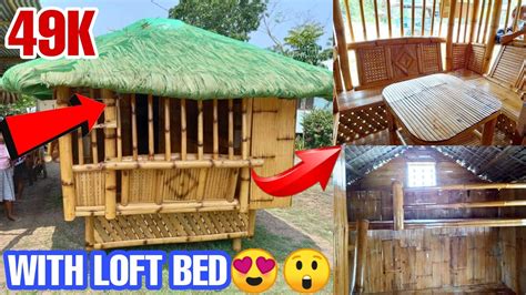 Sharing My Simple Bahay Kubo Worth 49k May Loft Bed At Jalousie Window