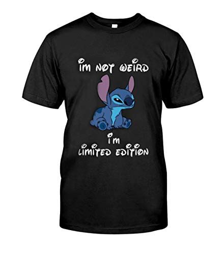 Im Not Weird Im Limited Edition Funny Stitch And Lilo T