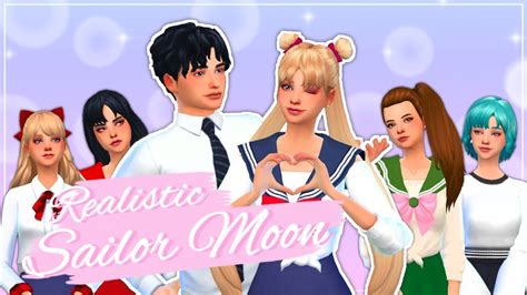 Maxis Match Sailor Moon Cas 🎀 The Sims 4 Youtube