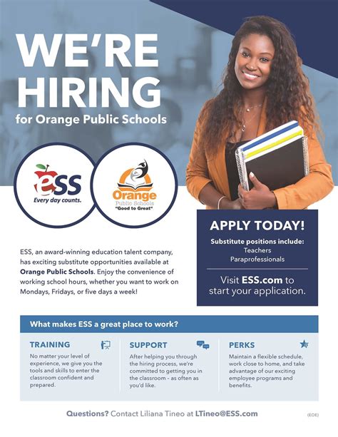 Meet the HR Team / ESS Recruiting for Orange Public Schools