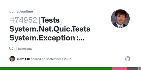 Tests System Net Quic Tests System Exception Failed To Create Msquicapi Instance Issue