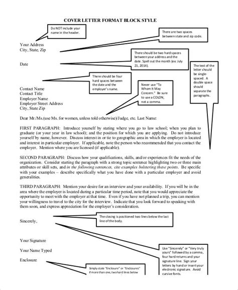 Block Letter Format Template 8 Free Word Pdf Documents Download