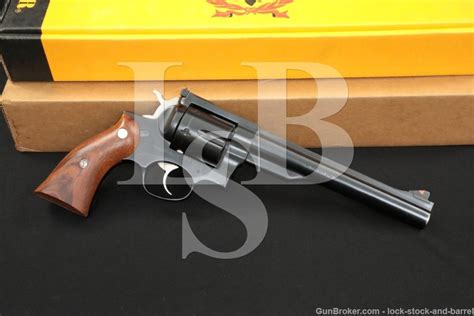 Ruger Redhawk Remington Magnum Da Sa Double Action Revolver Mfd Lock Stock Barrel