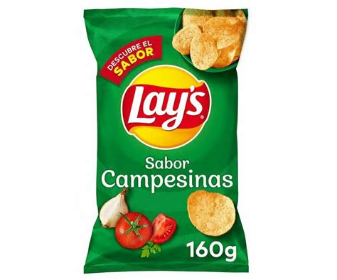 Patatas Fritas Sabor Campesinas Lays Bolsa De 160 G