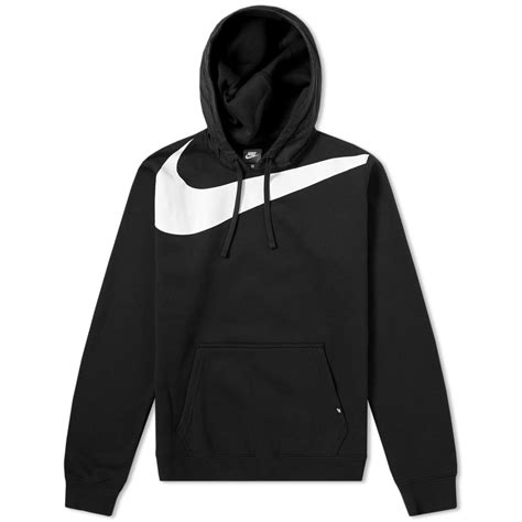 Nike Hybrid Pullover Hoody Black And White End Au