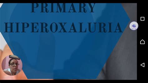 Hiperoxaluria Primary Youtube