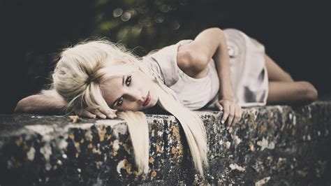 Hintergrundbilder Frau Modell Blond Tiefenschärfe Fotografie
