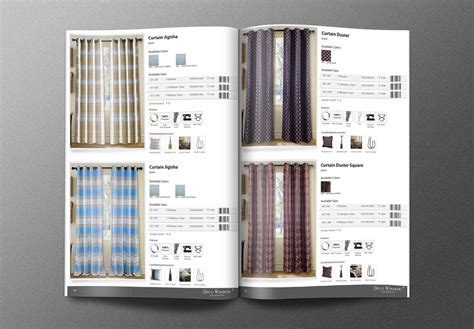 Curtain Catalogue Behance