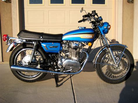 1973 Yamaha Tx650 650cc Wfive Speed Transmission Motorrad