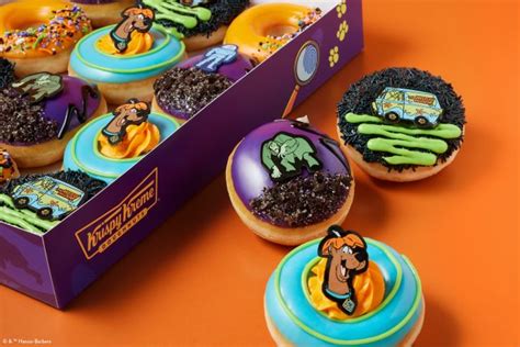 Krispy Kreme Launches New Scooby Doo Halloween Donuts Tasty Bites Journey