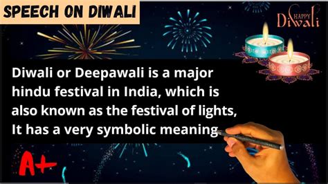 Speech On Diwali In English For Students Essay On Diwali Easy Lines