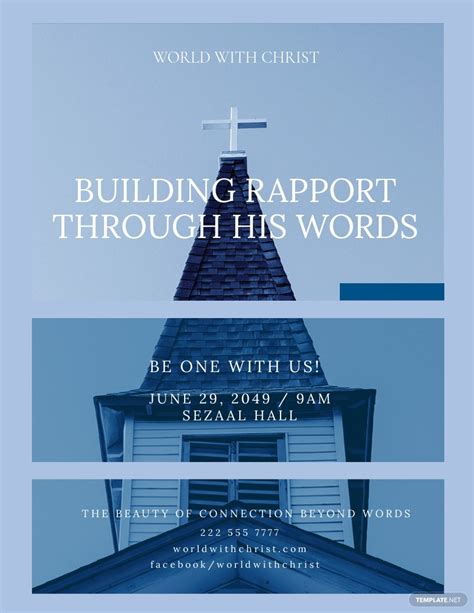Editable Church Flyer Templates