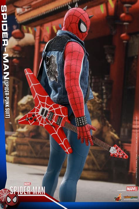 Hot Toys Ps4 Spider Man Spider Punk Costume 16 Scale Figure The Toyark News