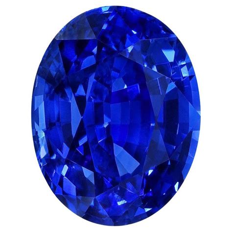 Blue Sapphire Ring Gem 540 Carats Oval Loose Gemstone Gia Certified