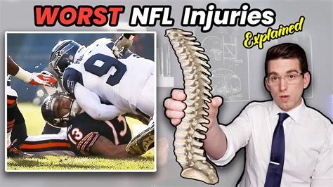 Worst Nfl Injuries Ever Doctor Explains Johnny Knox Broken Spine