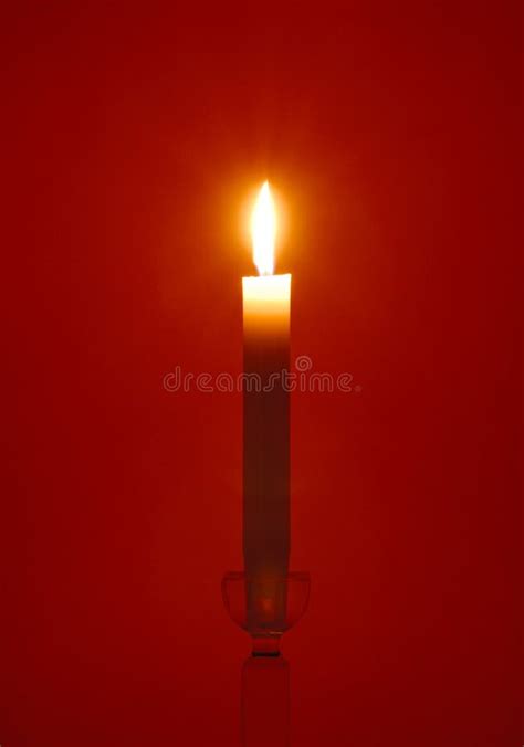 Single Candlelight Stock Photo Image Of Sign Illuminated 2835460