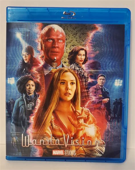 Marvels Wandavision The Complete First Season 2021 Blu Ray Starring