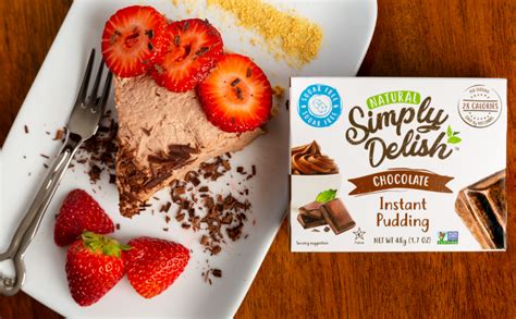 Simply Delish Sugar Free Pudding Mix And Pie Filling Chocolate Flavor