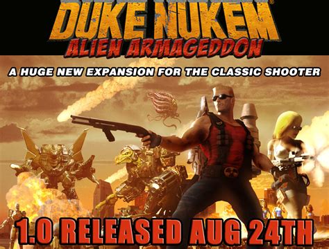 Duke Nukem Alien Armageddon Released News Moddb
