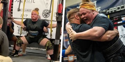 powerlifter leah reichman just set a new world record with a 399 1kg squat