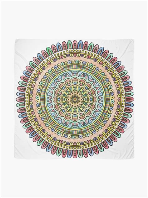Inca Mandala Scarf For Sale By Littleuki Redbubble