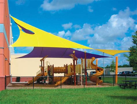 They also make the playground a safer place for children to play. Outdoor Playground Shade Structures, Sun Shade Sails ...