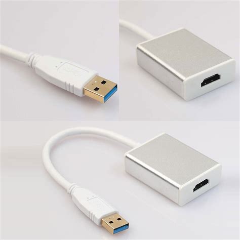 Adaptador Convertidor Usb 30 A Hdmi Full Hd 1080p Win7810 42000