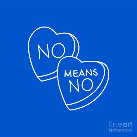 No Means No Drawing By Lintang Rahmi Nurdiyanti Fine Art America