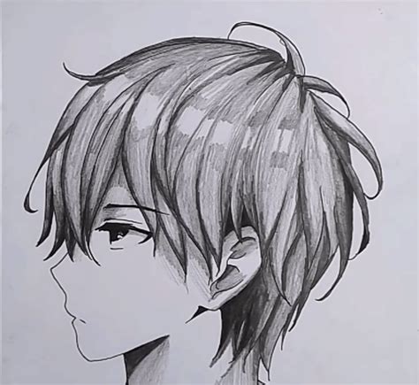 How To Draw Anime Boy Side Face Img Badr