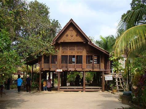 Malay Kampung House Wooden House Design Thai House Design Thai House