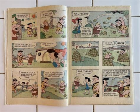 The Flintstones Neighbors Barney And Betty Rubble 1 1972 Charlton Comics