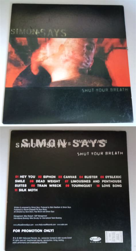 Just Got This Simon Says Shut Your Breath With Different Artwork And