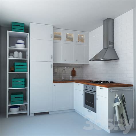 Ikea Method Savedal Kitchen 3d Models