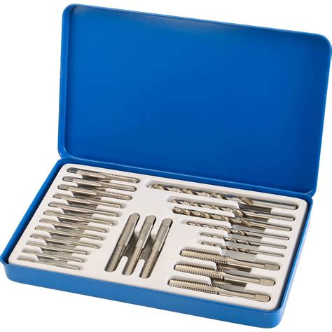 24 Pc Sae Hss Drill And Tap Set At