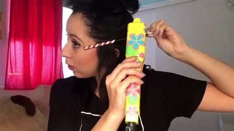 How To Get Spiral Curls With A Pencil Youtube
