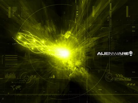 47 Alienware Yellow Wallpaper