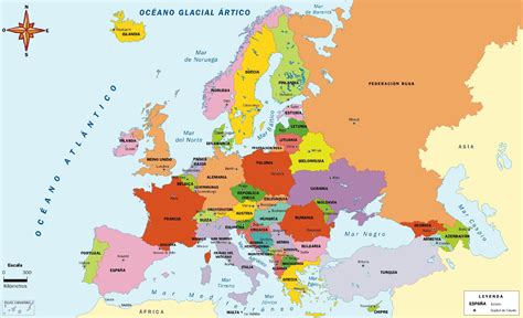 Europa Mapa Politico De Europa Mapa De Europa Mapa Paises Europa Porn