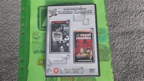 Ma Review Sur Une Pochette De DVD De Catch Sur WWE Tagged Classics Royal Rumble Et