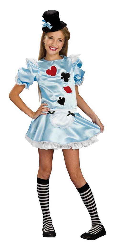 Alice In Wonderland Dress Costume Tween Alice Costume Halloween