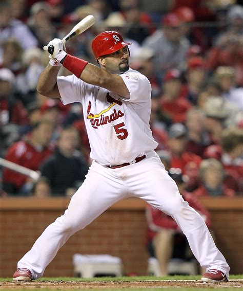 Albert Pujols Cardinals Contract Offer Commissioner Bud Selig And
