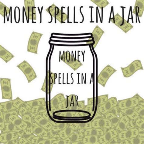 Money Spell Jar Prosperity Spell Abundance Spells Spell Jar Etsy