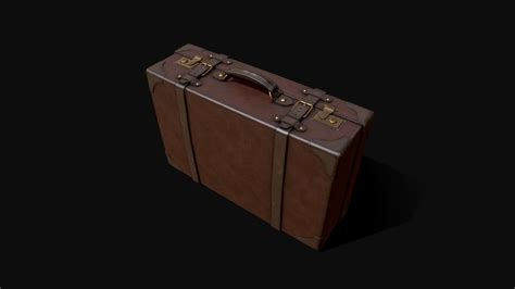 Antique Suitcase Buy Royalty Free 3d Model By Paulcarstens Fe4f09a
