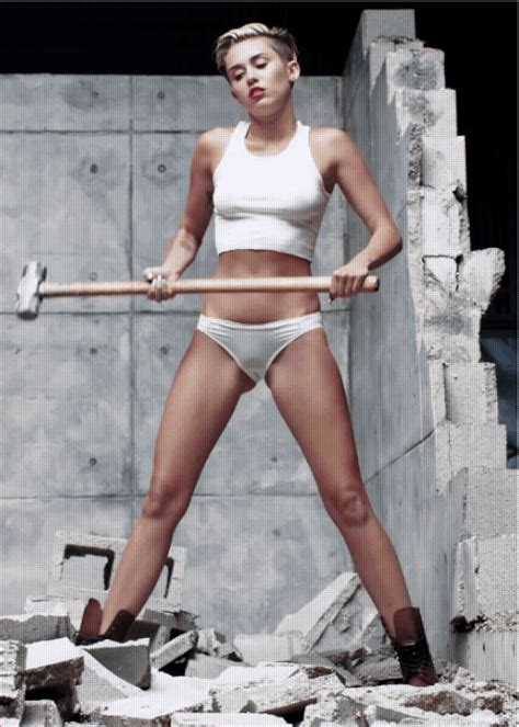 Miley Cyrus Wrecking Ball Official Music Video Oh No They Didn T Page