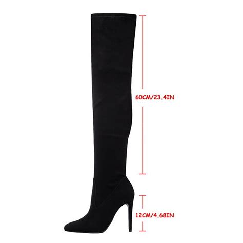 Womens High Heels Sexy Over The Knee Long Boots Miggon